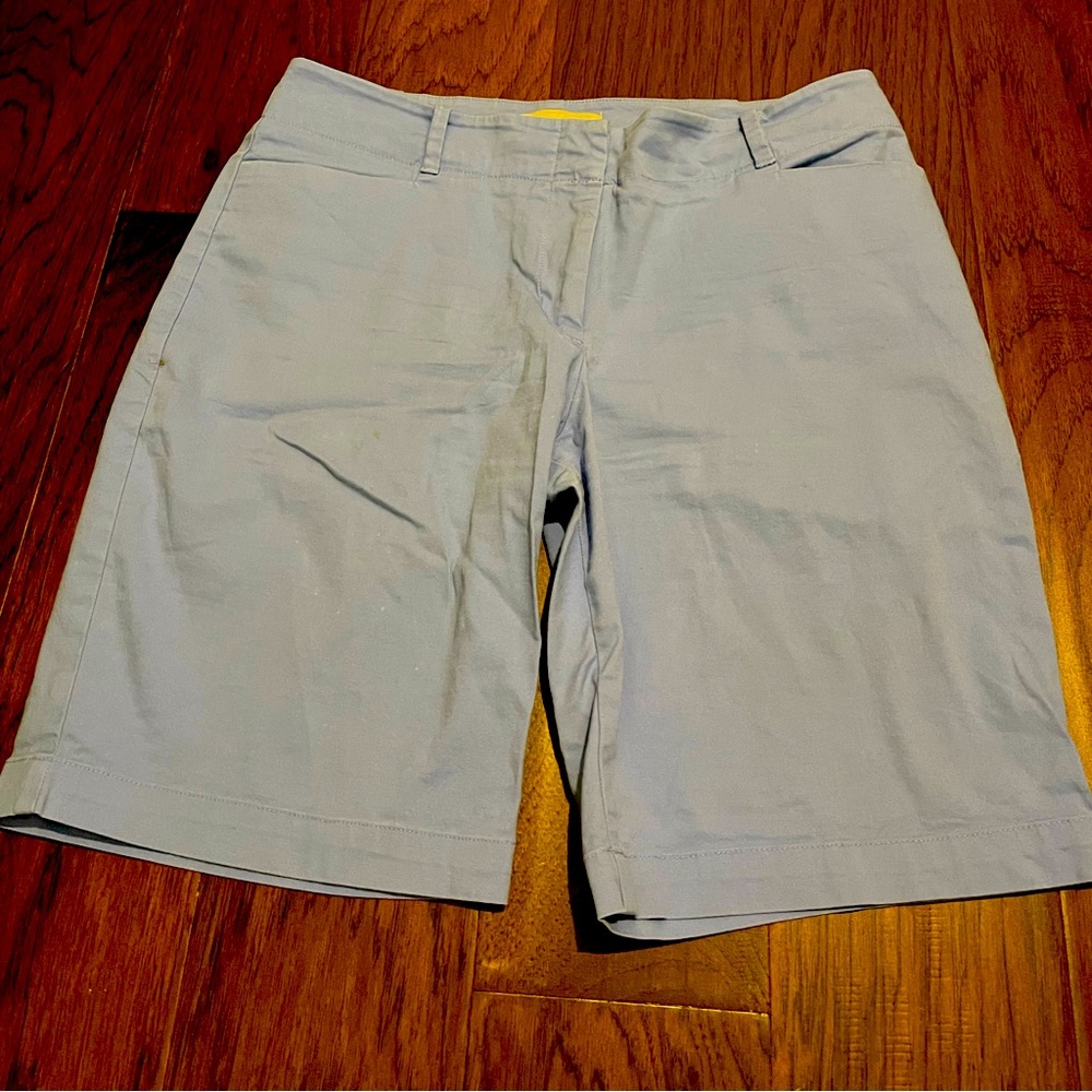 Talbots size 6P light blue shorts